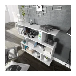 Étagère Basse De 3 Niveaux L110 X H97cm 13 Étagère Basse De 3 Niveaux L110 X H97cm -Pas Cher Mobiliora Magasin etagere 21044295