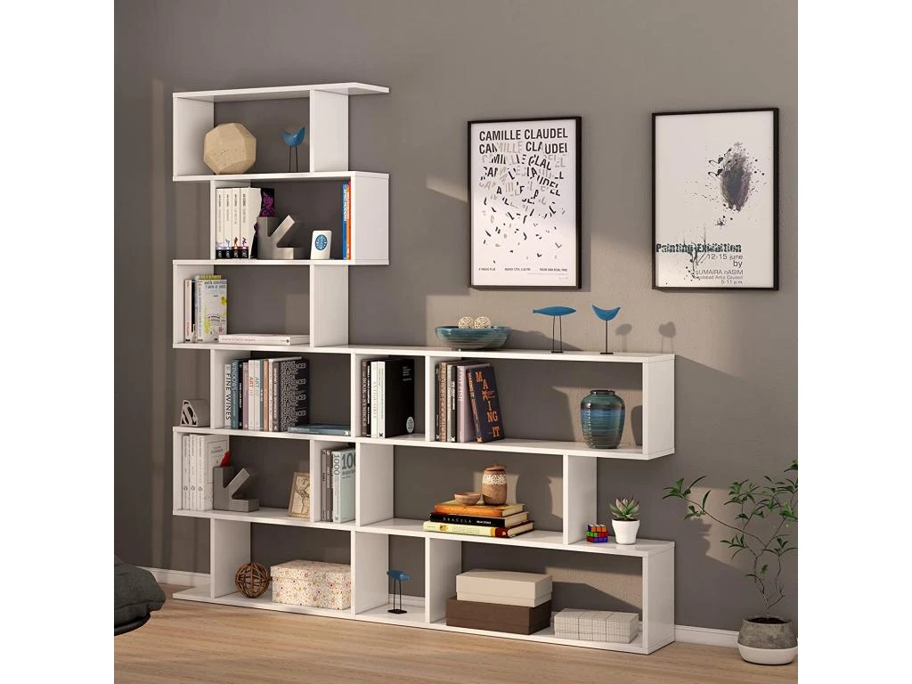 Étagère Basse De 3 Niveaux L110 X H97cm 8 Étagère Basse De 3 Niveaux L110 X H97cm – Image 6