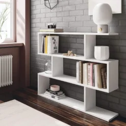 Étagère Basse De 3 Niveaux L110 X H97cm 17 Étagère Basse De 3 Niveaux L110 X H97cm -Pas Cher Mobiliora Magasin etagere 21044303