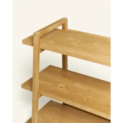 Etagère D’entrée En Bois D’épicéa En Couleur Marron Clair -Pas Cher Mobiliora Magasin etagere 22182927