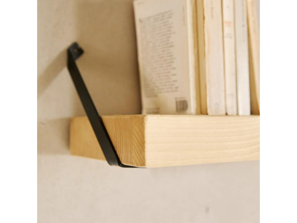 Étagère En Bois De Pin En Couleur Naturel 55 Cm 6 Étagère En Bois De Pin En Couleur Naturel 55 Cm – Image 4