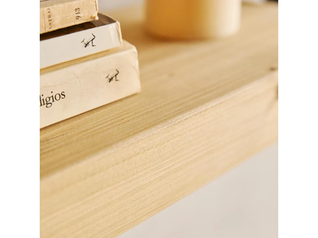 Étagère En Bois De Pin En Couleur Naturel 55 Cm 8 Étagère En Bois De Pin En Couleur Naturel 55 Cm – Image 6