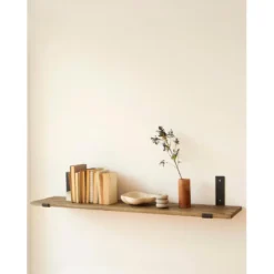 Etagère Murale Flottante En Bois De Couleur Naturelle 80 Cm -Pas Cher Mobiliora Magasin etagere 22183061