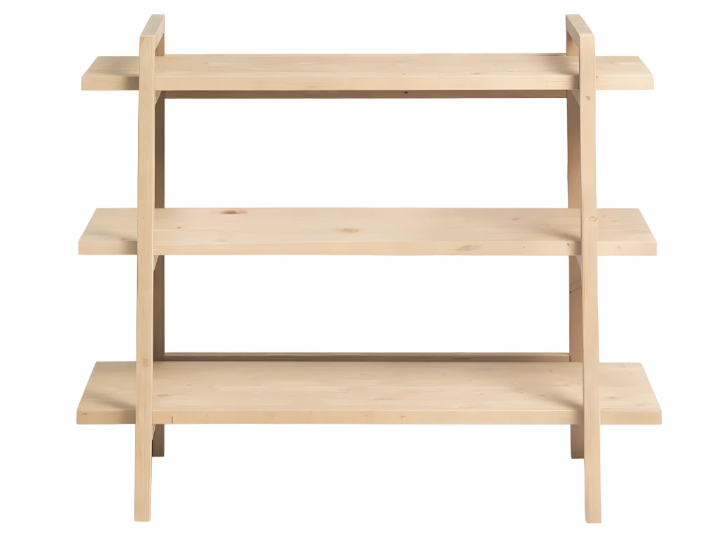 Etagère D’entrée En Bois D’épicéa En Couleur Beige 3 Etagère D’entrée En Bois D’épicéa En Couleur Beige