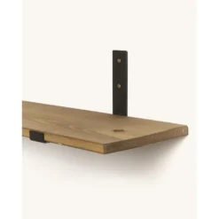 Etagère Murale Flottante En Bois De Couleur Naturelle 125 Cm -Pas Cher Mobiliora Magasin etagere 22183239