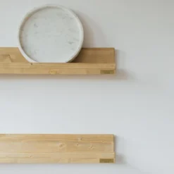 Etagère En Bois De Couleur Naturel 40 Cm -Pas Cher Mobiliora Magasin etagere 22183399