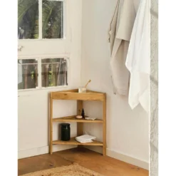 Etagère D'angle En Bois De Couleur Blanc Vielli 12 Etagère D'angle En Bois De Couleur Blanc Vielli -Pas Cher Mobiliora Magasin etagere 22183859