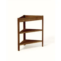 Etagère D'angle En Bois De Couleur Marron Vielli -Pas Cher Mobiliora Magasin etagere 22183929