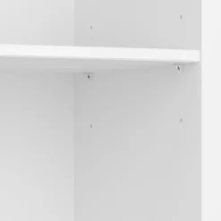 Cher Bibliothèque 4 Tablettes De Rangement Et 1 Tiroir, Blanc. -Pas Cher Mobiliora Magasin etagere 22185725