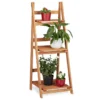 Escalier étagère Meuble Pour Plantes Bois 107 Cm 2013079/2 -Pas Cher Mobiliora Magasin etagere 22365273