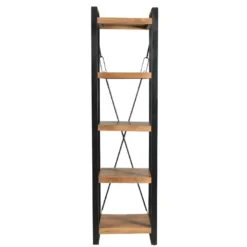 Etagère HARLEM - 5 étagères - Bois De Manguier & Métal 7 Etagère HARLEM - 5 étagères - Bois De Manguier & Métal -Pas Cher Mobiliora Magasin etagere 295899
