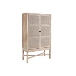 Vaisselier 2 Portes Bois Cérusé - TREND