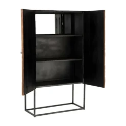 Vaisselier 2 Portes Bois/Métal - ROTTERDAM N°2 12 Vaisselier 2 Portes Bois/Métal - ROTTERDAM N°2 -Pas Cher Mobiliora Magasin meuble de cuisine 17788307