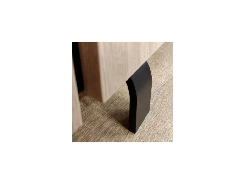 Vaisselier 3 Portes Chêne Clair/Ardoise N°1 - FOREST 8 Vaisselier 3 Portes Chêne Clair/Ardoise N°1 - FOREST – Image 6