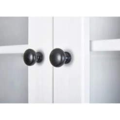 Vaisselier Bois Massif 5 Portes "Takao" 131cm Blanc 9 Vaisselier Bois Massif 5 Portes "Takao" 131cm Blanc -Pas Cher Mobiliora Magasin meuble de cuisine 19161839