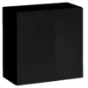 Armoire Suspendue Coloris Noir 60x60cm Pour Salon Collection SWITCH. -Pas Cher Mobiliora Magasin meuble toilette 12651655