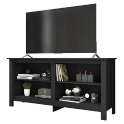 Meuble TV 65 Pouces Maxi Noir 4 Niches