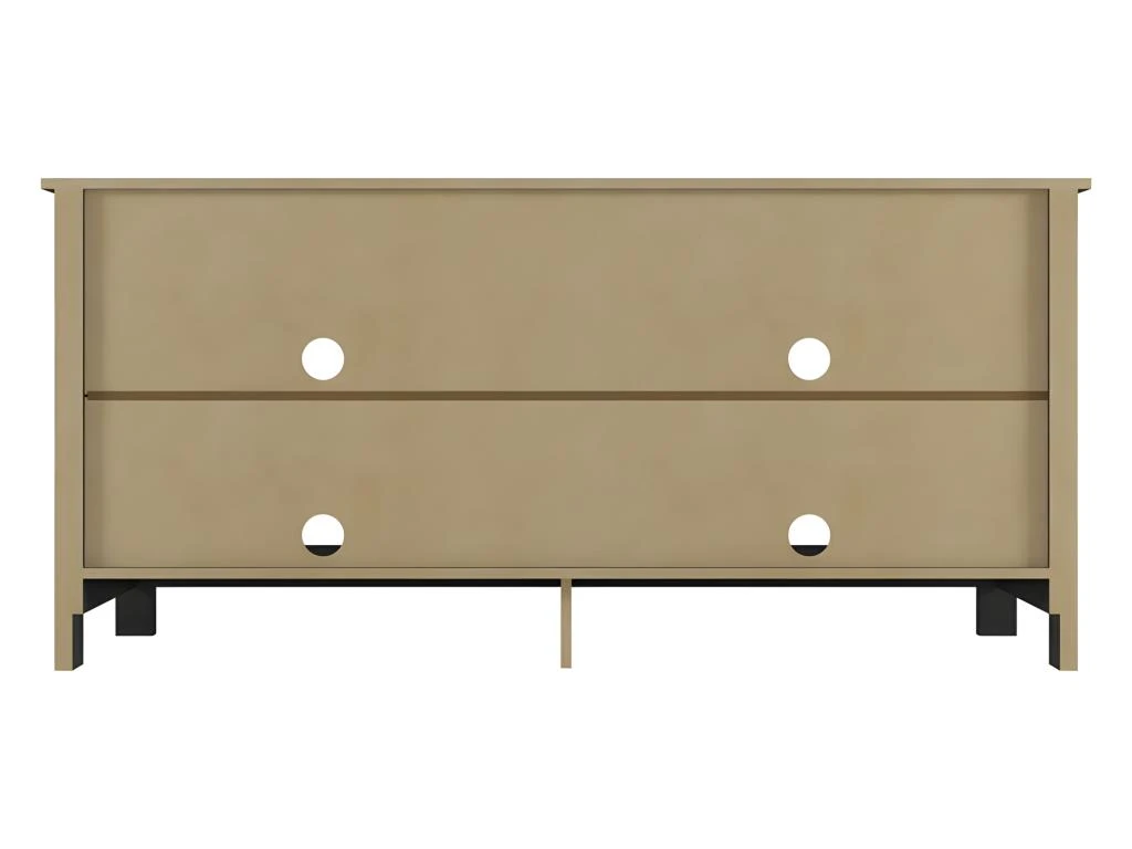 Meuble TV 65 Pouces Maxi Noir 4 Niches 6 Meuble TV 65 Pouces Maxi Noir 4 Niches – Image 4