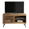 Meuble TV 50 Pouces 1 Porte Coulissante 3 Niches -Pas Cher Mobiliora Magasin meuble tv 10008507