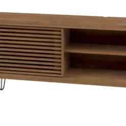 Meuble TV 50 Pouces 1 Porte Coulissante 3 Niches 9 Meuble TV 50 Pouces 1 Porte Coulissante 3 Niches -Pas Cher Mobiliora Magasin meuble tv 10008511