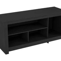 Meuble TV 55 Pouces Maxi Noir 4 Niches 10 Meuble TV 55 Pouces Maxi Noir 4 Niches -Pas Cher Mobiliora Magasin meuble tv 10008751