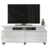 Meuble TV 150 Cm 60 Pouces Blanc Brillant -Pas Cher Mobiliora Magasin meuble tv 10398751