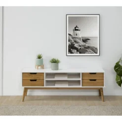 Meuble TV Java 1 Porte Et 2 Tiroir Colour Blanc, 140 Cm 10 Meuble TV Java 1 Porte Et 2 Tiroir Colour Blanc, 140 Cm -Pas Cher Mobiliora Magasin meuble tv 10761583