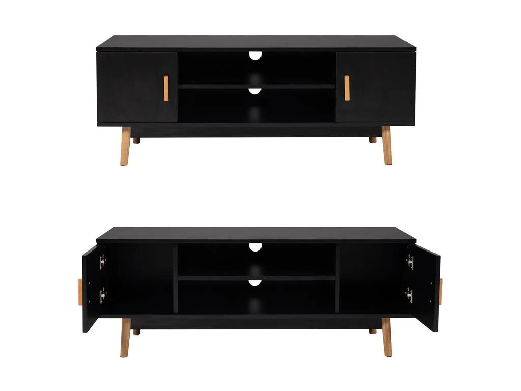 Meuble TV JOEY Noir - HAPPY GARDEN 5 Meuble TV JOEY Noir - HAPPY GARDEN – Image 3