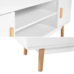 Meuble TV JOEY Blanc - HAPPY GARDEN 12 Meuble TV JOEY Blanc - HAPPY GARDEN -Pas Cher Mobiliora Magasin meuble tv 10781149