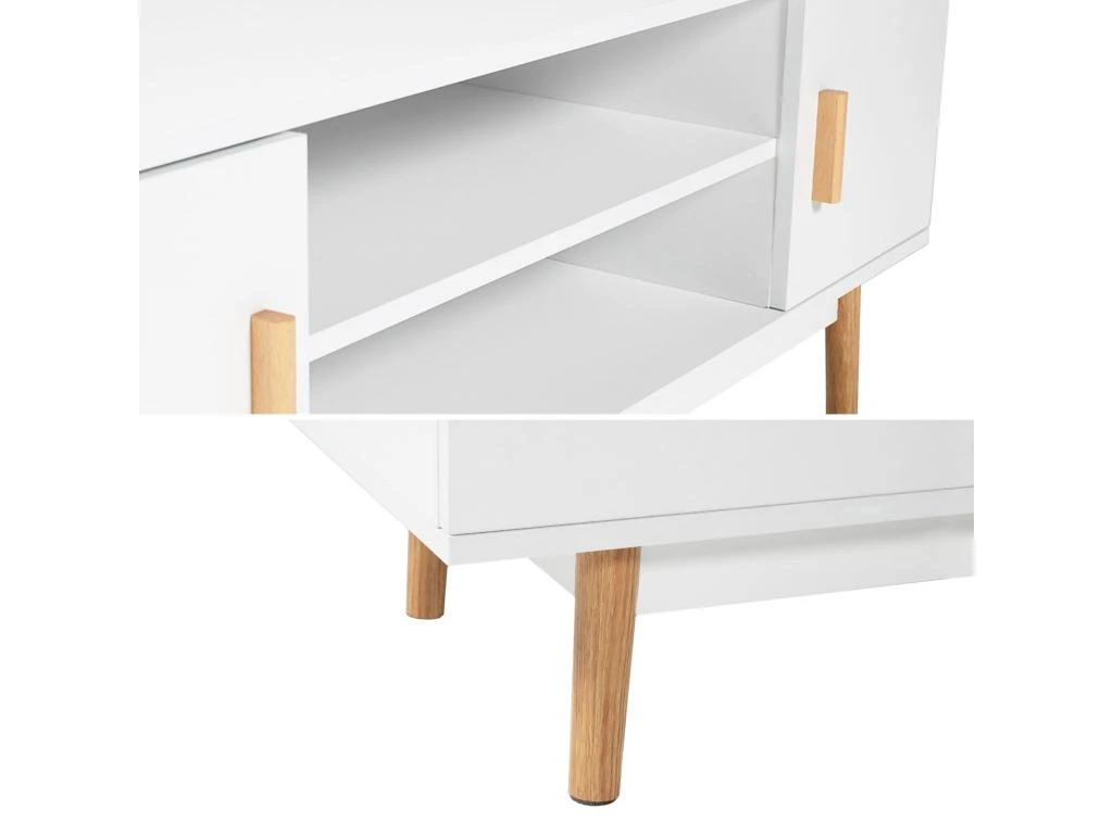 Meuble TV JOEY Blanc - HAPPY GARDEN 6 Meuble TV JOEY Blanc - HAPPY GARDEN – Image 4