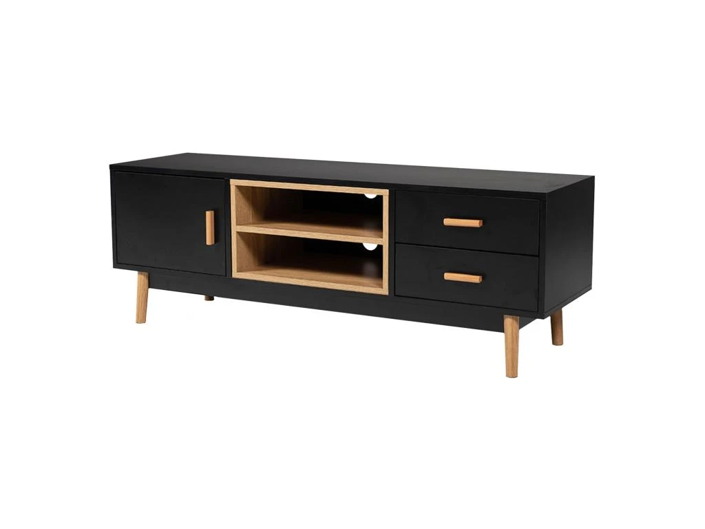 Meuble TV ROSS Noir - HAPPY GARDEN 4 Meuble TV ROSS Noir - HAPPY GARDEN – Image 2