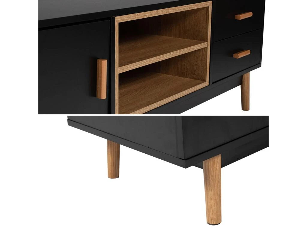 Meuble TV ROSS Noir - HAPPY GARDEN 6 Meuble TV ROSS Noir - HAPPY GARDEN – Image 4