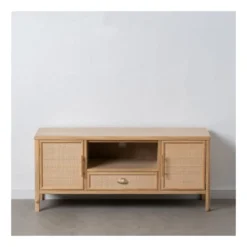 Meuble TV 2 Portes 1 Tiroir 1 Niche - CHRISTINA -Pas Cher Mobiliora Magasin meuble tv 11126775