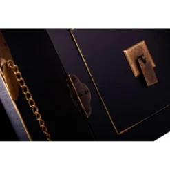 Dos De Canapé Noir Meuble Chinois - PEKIN -Pas Cher Mobiliora Magasin meuble tv 11127027