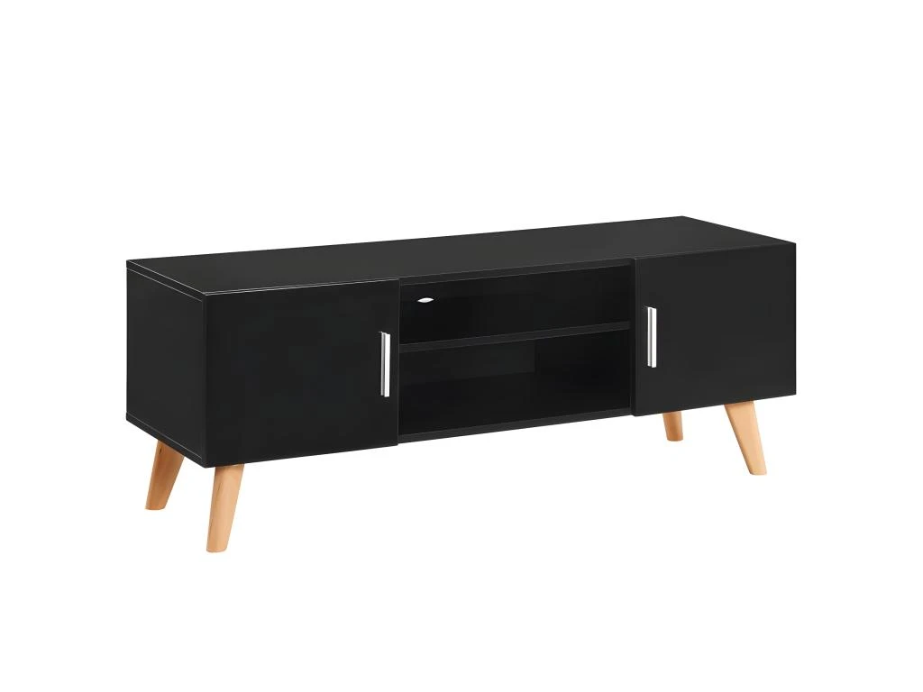 Meuble Télé Buffet Tv Télévision Design Pratique Noir 120 Cm Mdf 2502206 3 Meuble Télé Buffet Tv Télévision Design Pratique Noir 120 Cm Mdf 2502206