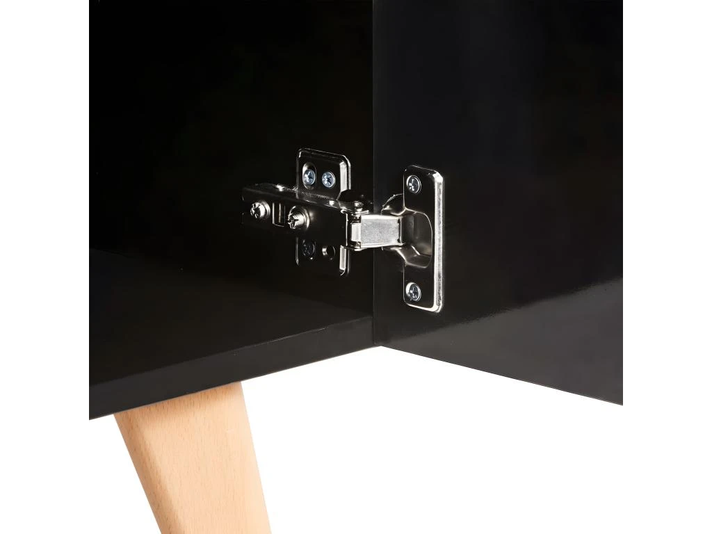 Meuble Télé Buffet Tv Télévision Design Pratique Noir 120 Cm Mdf 2502206 7 Meuble Télé Buffet Tv Télévision Design Pratique Noir 120 Cm Mdf 2502206 – Image 5