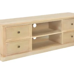 Meuble Télé Buffet Tv Télévision Design Pratique 120 Cm Bois 2502267