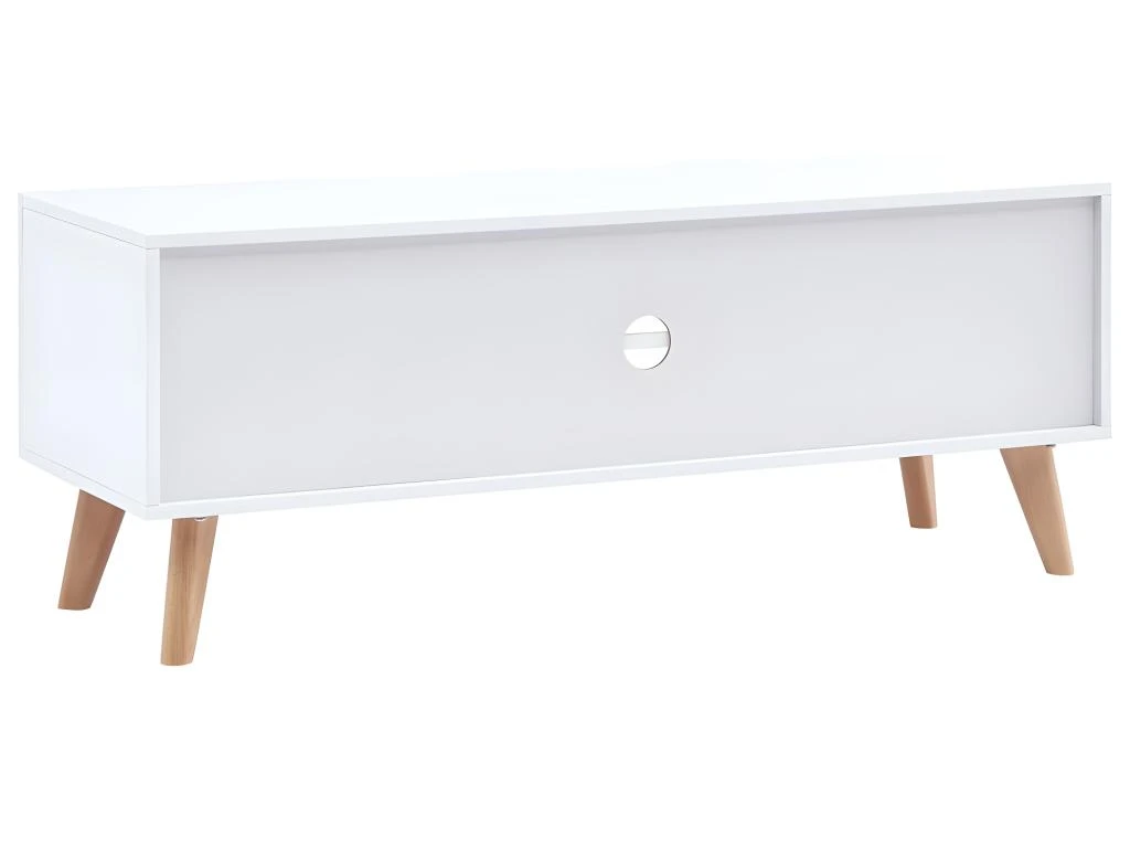 Meuble Télé Buffet Tv Télévision Design Pratique Blanc 120 Cm Mdf 2502115 5 Meuble Télé Buffet Tv Télévision Design Pratique Blanc 120 Cm Mdf 2502115 – Image 3