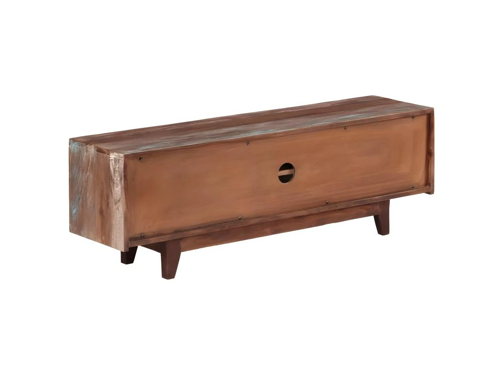 Meuble Télé Buffet Tv Télévision Design Pratique Bois D'acacia Massif Vintage 118 Cm 2502129 6 Meuble Télé Buffet Tv Télévision Design Pratique Bois D'acacia Massif Vintage 118 Cm 2502129 – Image 4