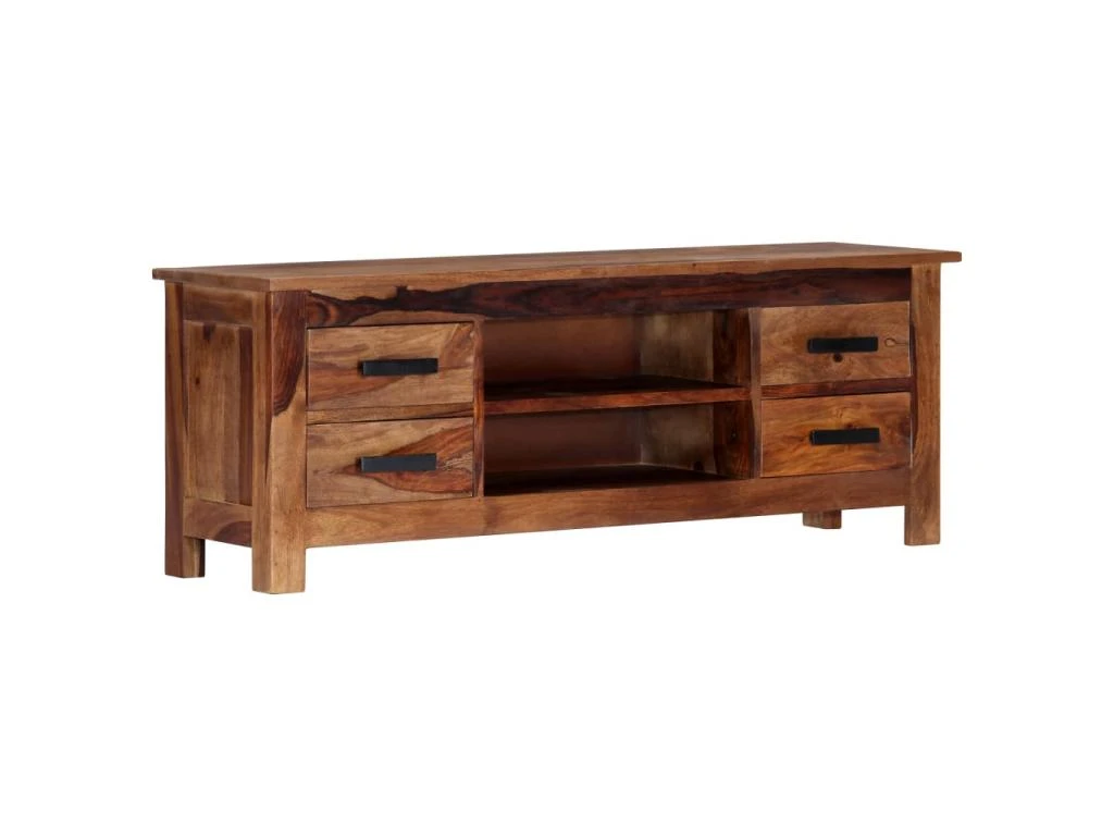 Meuble Télé Buffet Tv Télévision Design Pratique 110 Cm Bois De Sesham Solide 2502278 3 Meuble Télé Buffet Tv Télévision Design Pratique 110 Cm Bois De Sesham Solide 2502278