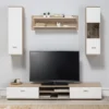 Meuble TV Vitoria 170X40 Cambrian-Blanc - Venprodin -Pas Cher Mobiliora Magasin meuble tv 12356793