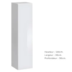 Ensemble Meubles De Salon SWITCH XXVI Design, Coloris Blanc Et Chêne. -Pas Cher Mobiliora Magasin meuble tv 12534267