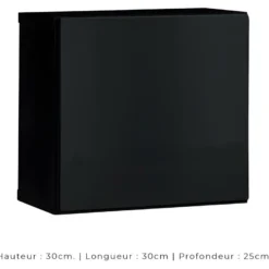 Ensemble Meubles De Salon SWITCH XXIV Design, Coloris Blanc Et Noir. -Pas Cher Mobiliora Magasin meuble tv 12534483