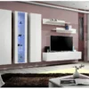 Meuble TV FLY C4 Design, Coloris Blanc Brillant. Meuble Suspendu Moderne Et Tendance Pour Votre Salon. -Pas Cher Mobiliora Magasin meuble tv 12534533