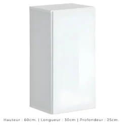 Ensemble Meubles De Salon SWITCH XXIII Design, Coloris Blanc Et Noir -Pas Cher Mobiliora Magasin meuble tv 12534587