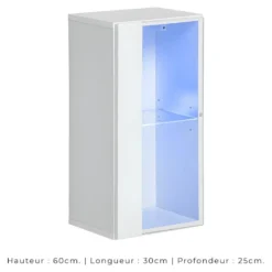 Ensemble Meubles De Salon SWITCH XXII Design, Coloris Blanc Et Noir. -Pas Cher Mobiliora Magasin meuble tv 12534715