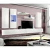 Meuble TV FLY E5 Design, Coloris Blanc Brillant. Meuble Suspendu Moderne Et Tendance Pour Votre Salon.