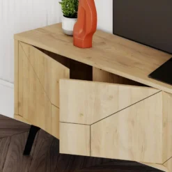 Meuble TV Dune 180 Cm Chêne - Venprodin -Pas Cher Mobiliora Magasin meuble tv 12653253