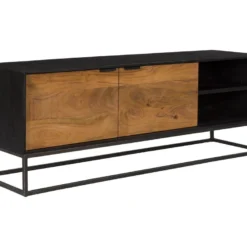 Meuble TV Jakson 2 Portes 2 Niches -Pas Cher Mobiliora Magasin meuble tv 12998999