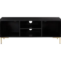 Meuble TV Chimane Noir 120 Cm -Pas Cher Mobiliora Magasin meuble tv 12999143